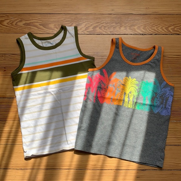2 Boys Tank Tops